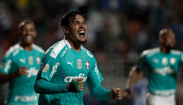 Gustavo Gomez trong màu áo Palmeiras