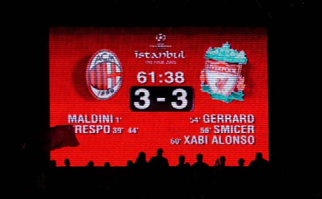 AC Milan 3-3 Liverpool