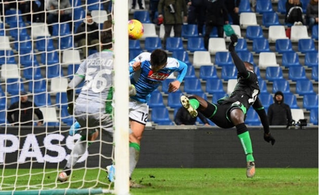 Napoli và Sassuolo